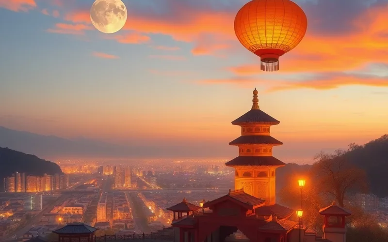 Buổi sáng tĩnh lặng với ánh sáng nhẹ nhàng