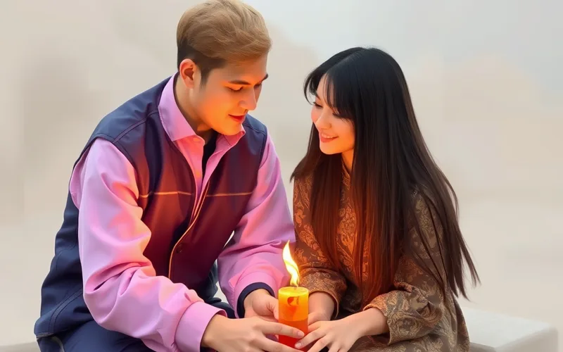 Không gian yên tĩnh với ánh sáng nhẹ nhàng qua khung cửa sổ